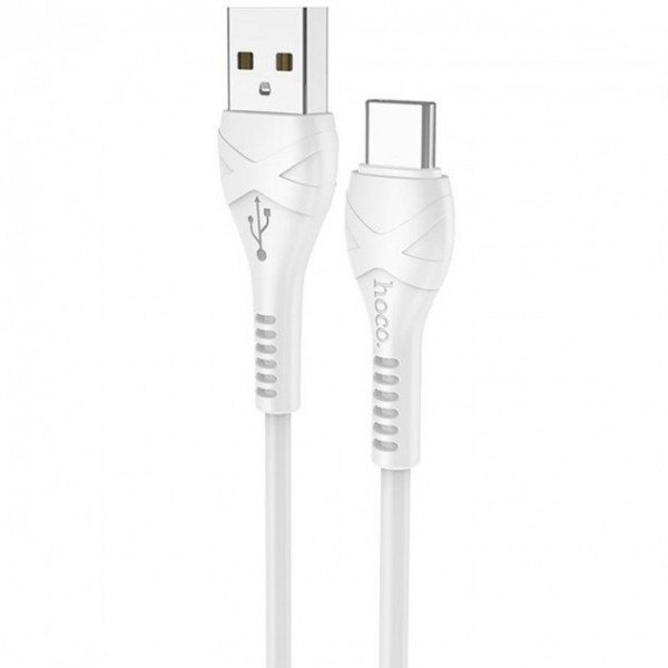 Кабель Hoco X37 Cool USB to Type-C 1m White Харьков - изображение 2
