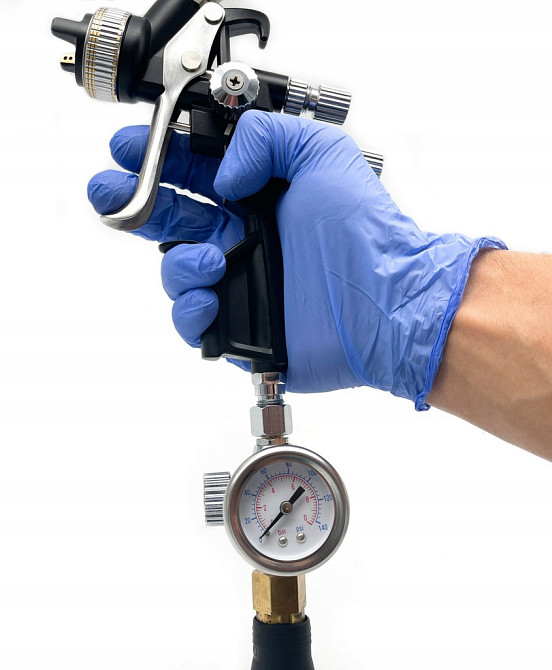 Регулятор давления с манометром для краскопульта ITALCO FR5 Харків - зображення 4