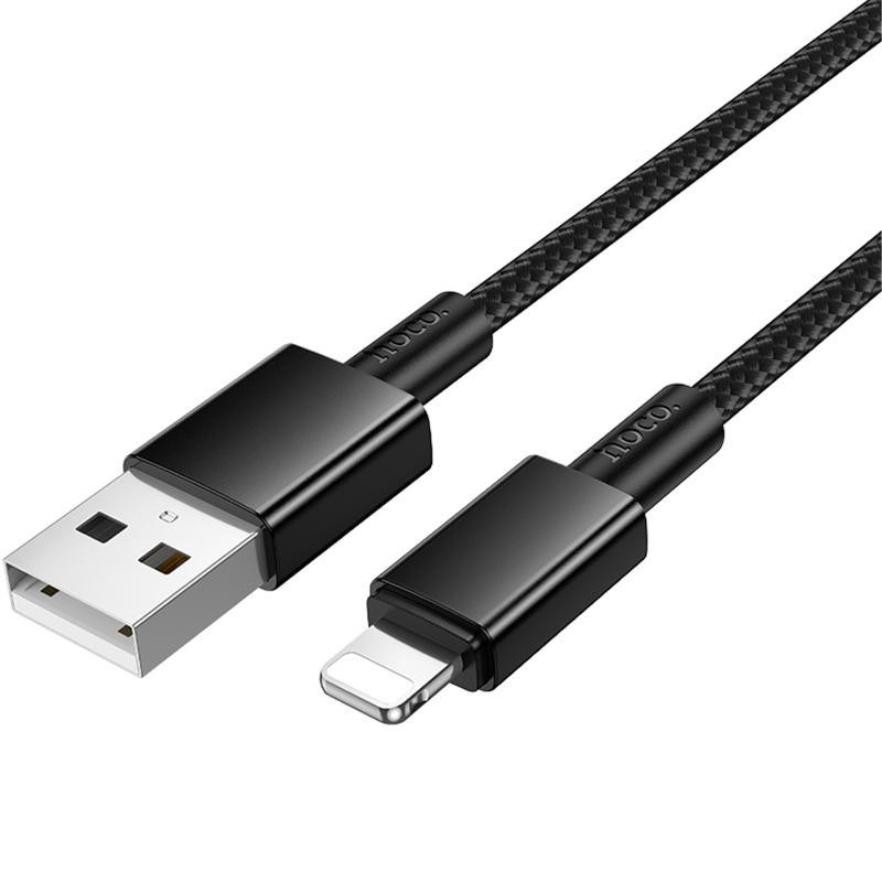 Дата кабель Hoco X119 Energy USB to Lightning 2.4A (1m) Херсон - зображення 4
