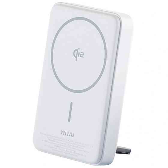 Портативное ЗУ Power Bank WIWU Wi-P031 Magnetic с БЗУ Qi2 30W 10000 mAh Херсон