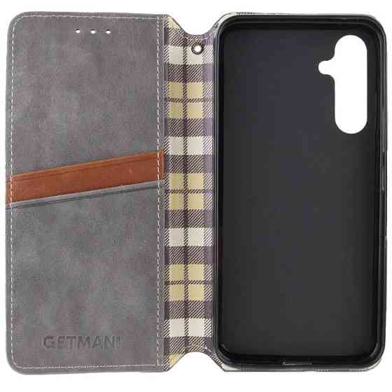 Кожаный чехол-книжка GETMAN Cubic (PU) для Samsung Galaxy A37 5G Херсон
