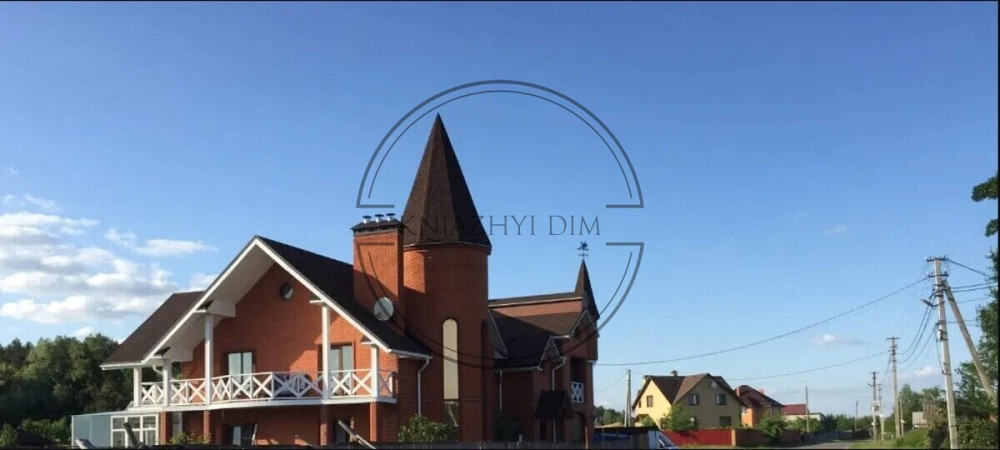 Дом 500 м2 в селе возле Новобогдановки водоем с каскадом № 229827 Киев - изображение 1