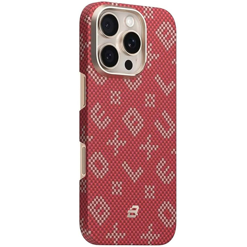 TPU+PC чехол Blueo Gilded Tactile Woven with Magnetic Fit для Apple iPhone 16 Pro Max (6.9") Херсон - зображення 1