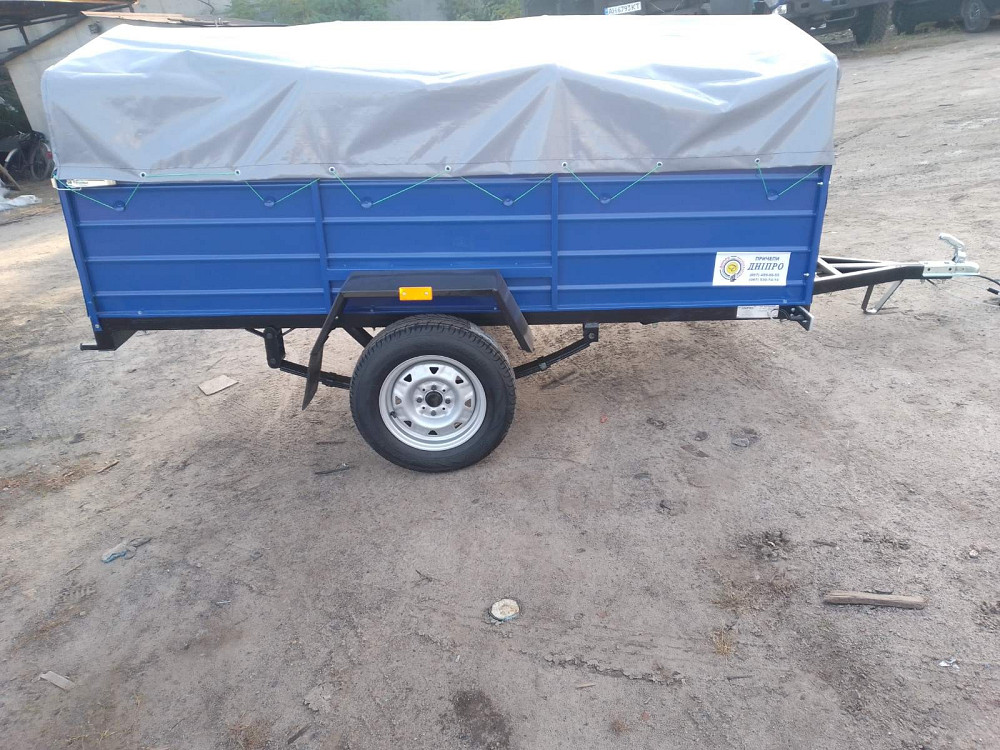 Новий одновісний причіп від виробника Дніпро-251 (250х130х50)та інші моделі Золотоноша - изображение 3