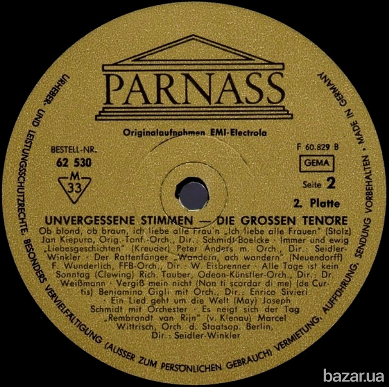 Classical Various – Unvergessene Stimmen (Die Grossen Tenöre) Винница - изображение 4