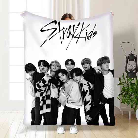 Плед 3D Stray Kids №3 3374_A 15787 160х200 см Київ