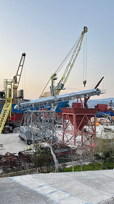 Радіальний конвеєр Автоматичний Телескопічний PTRC1055, 500 т/год, PolygonMach Туреччина. Киев - изображение 6