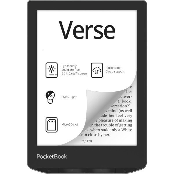Електронна книга PocketBook 629 Verse Mist Grey (PB629) (Код товару:41483) Харків - зображення 1