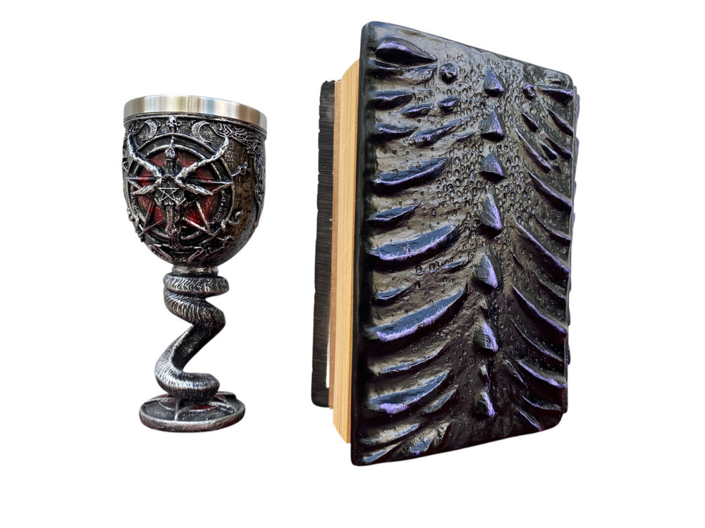 Подарочный набор Бокал 3 Бафомет и Блокнот 3 «Око Иллюзий» Київ - зображення 2