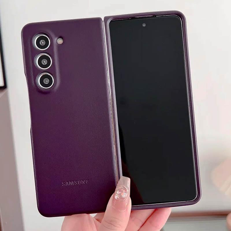 Кожаный чехол Leather Case (AAA) для Samsung Galaxy Z Fold5 Херсон - зображення 12
