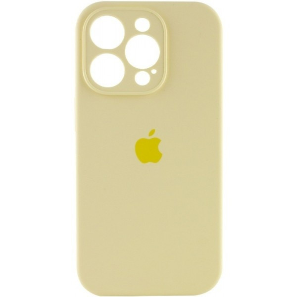 Apple Silicone Case Full Camera для iPhone 14 Pro Max Mellow Yellow Харьков - изображение 1