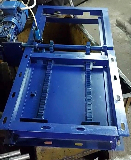 Реечные автоматические задвижки 700х700 ,  шиберная задвижка Київ - зображення 7