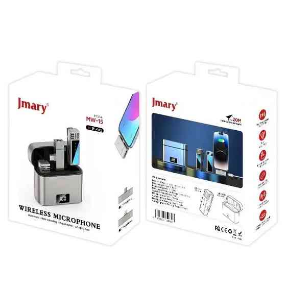 Петличный беспроводной микрофон Jmary MW-15 Type-C Херсон