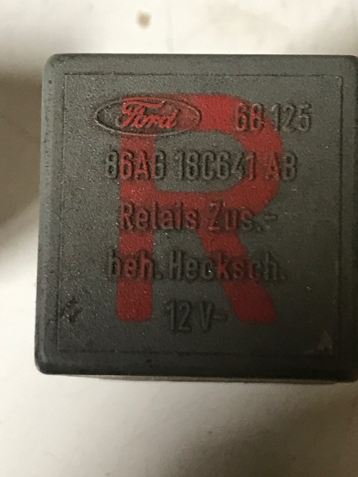 Бу реле Ford 86AG18C641AB, 68125 Кропивницкий - изображение 1