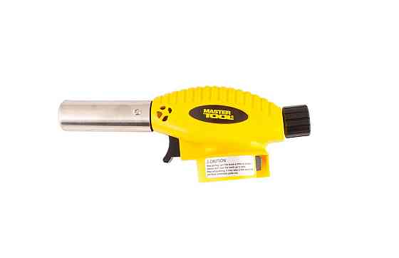 Горелка для газового баллона MASTERTOOL "Метеор" пьезоподжиг/керамическая защита Ø 20 мм/1300°С 44-5 Харків