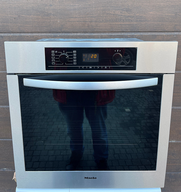 Духовка Miele H5144B духовой шкаф Made in Germany нержавійка Бережани - зображення 1