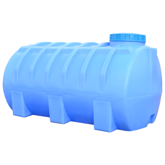 Емкость для перевозки 2000 л горизонтальная ГО голубой Київ