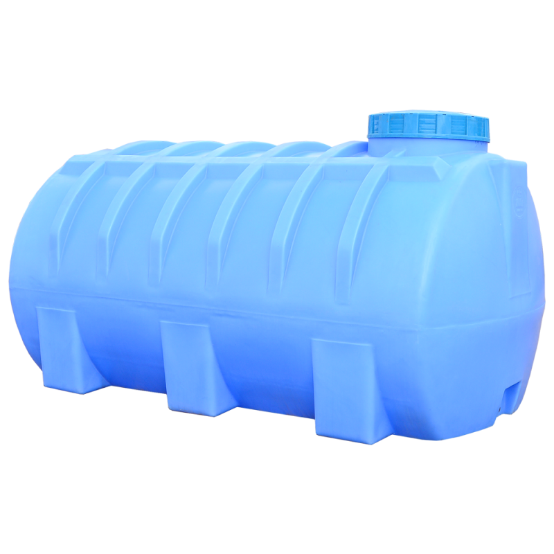 Емкость для перевозки 2000 л горизонтальная ГО голубой Київ - зображення 1