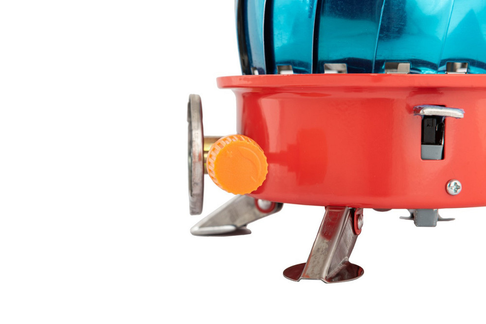 Плита туристическая газовая MASTERTOOL с пьезоподжигом с защитой от ветра 2.8 кВт 145 г/час 42 Bar G Харків - зображення 3