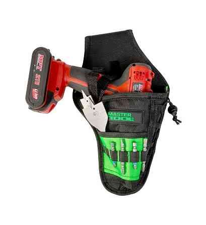 Сумка поясная для инструментов MASTERTOOL КОБУРА 300х190 мм  8 карманов 1680 DEN 79-1931 Харків