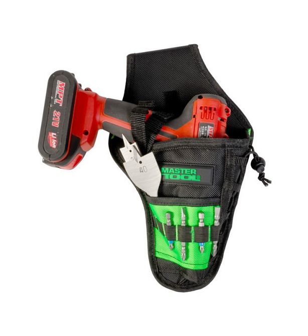 Сумка поясная для инструментов MASTERTOOL КОБУРА 300х190 мм  8 карманов 1680 DEN 79-1931 Харків - зображення 5