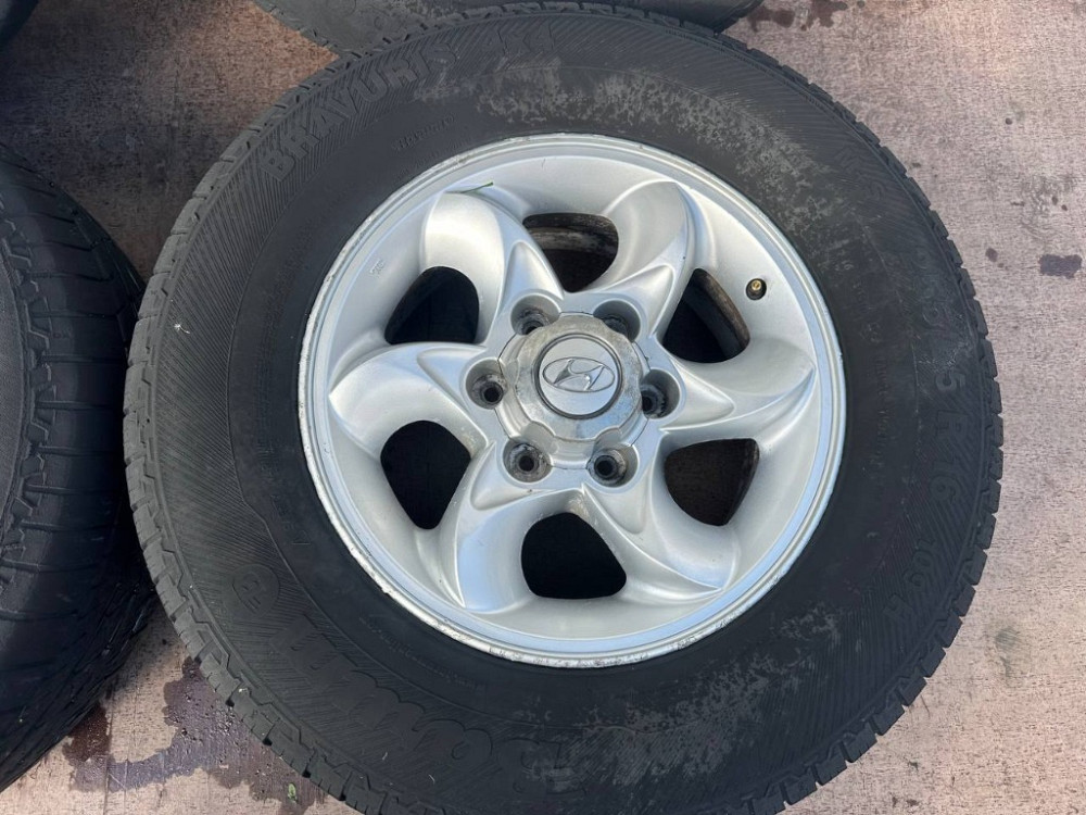 Диск литой с шиной 255/65 R16 Hyundai Terracan 2001-2007 (комплект) Ковель - изображение 3
