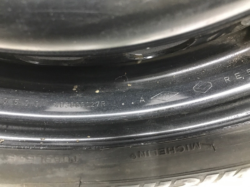 Запаска с резиной Renault Megane 3 1.5 DIESEL K9K 2008 (б/у) Киев - изображение 5