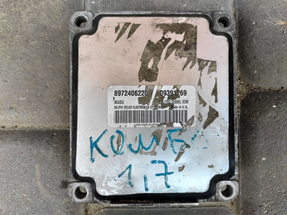 Блок управления двигателем Opel Combo 1.7 cdti 2001-2011 (8972406220) Ковель - зображення 1