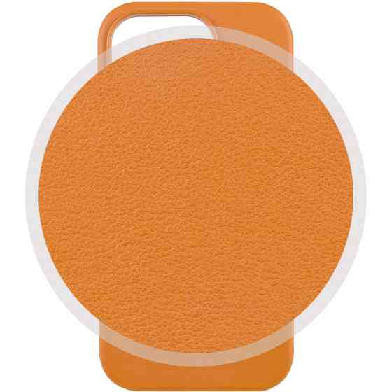 Кожаный чехол Leather Case (AAA) with MagSafe and Animation для Apple iPhone 14 Pro (6.1") Херсон