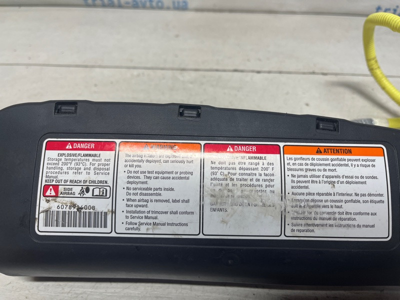 Подушка безопасности в кресло Acura MDX YD2 3.7 БЕНЗИН J37A1 2006 (б/у) Київ - зображення 5