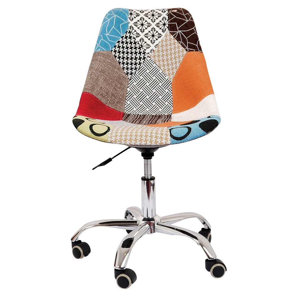 Офісне крісло Астер м'яке різнокольорова тканина Днепр - изображение 3