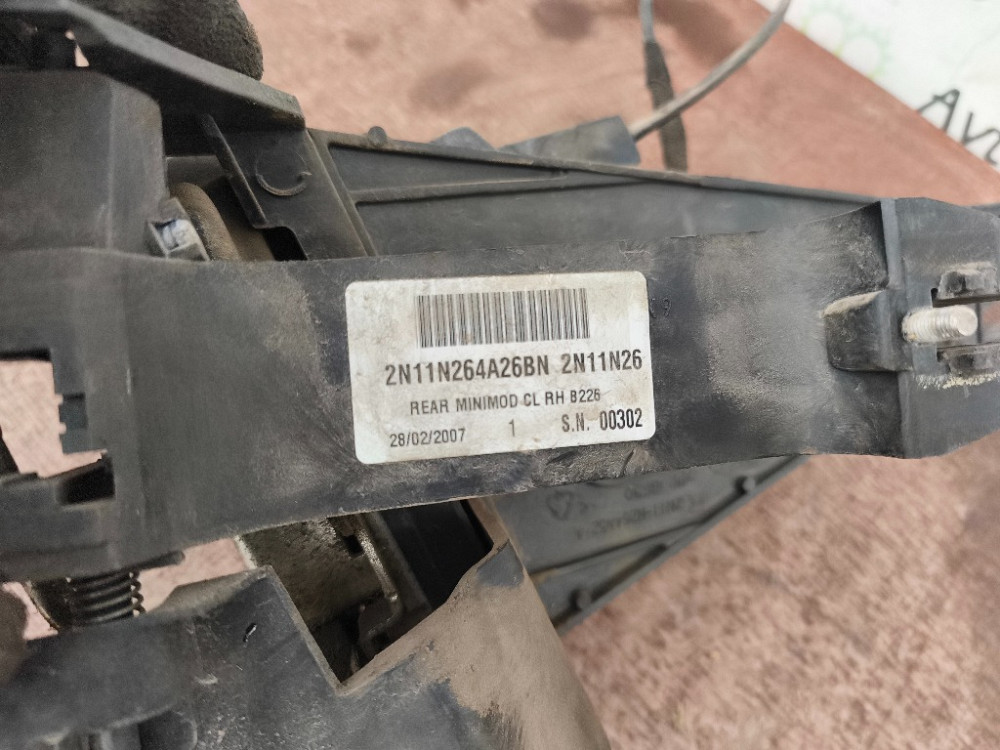 Замок задней двери правый Ford Fusion 2006-2012 (2N11-N264A52-A) Ковель - изображение 3