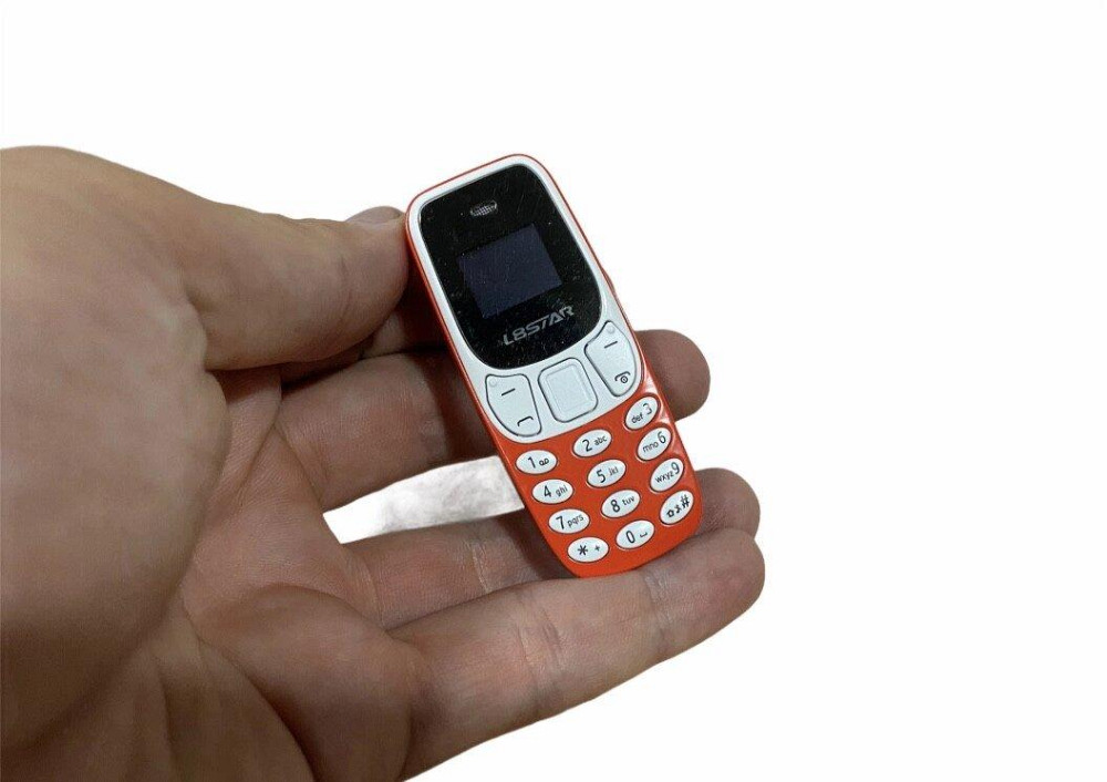 Мини мобильный маленький телефон L8 Star BM10 (2Sim) оранжевый Киев - изображение 10
