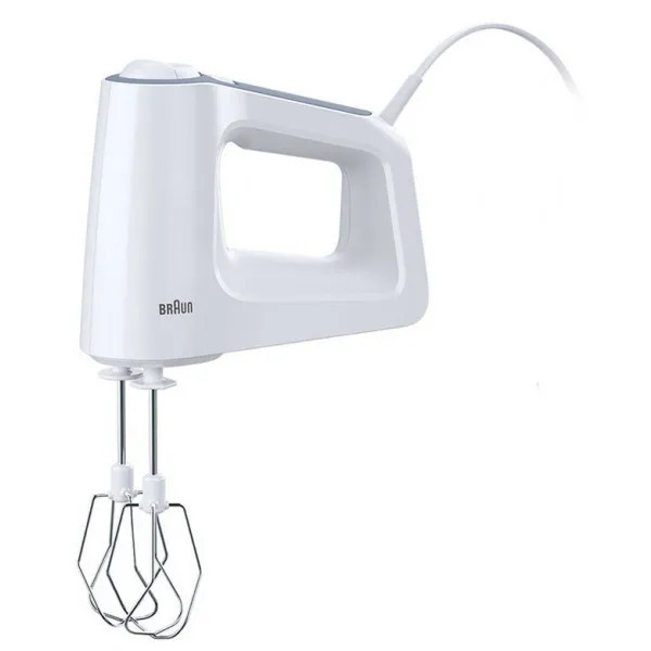 Миксер ручной Braun HM 3135 WHITE 500 Вт белый Київ - зображення 1