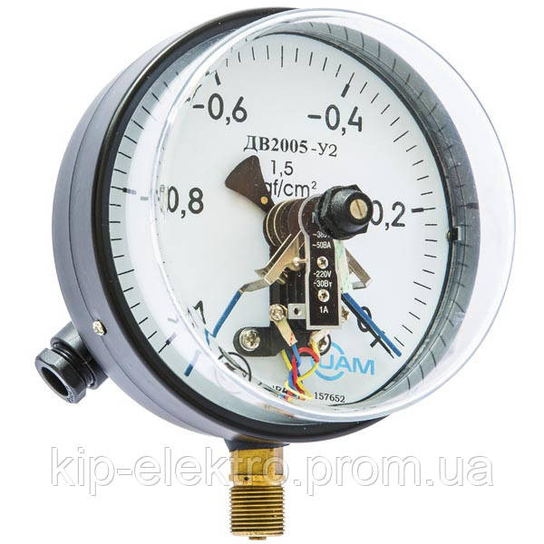 Вакуумметр электроконтактный ДВ2005-У2 (ДВ 2005-У2, ДВ2010У2, ДВ2005, ДВ-2005) Київ - зображення 2