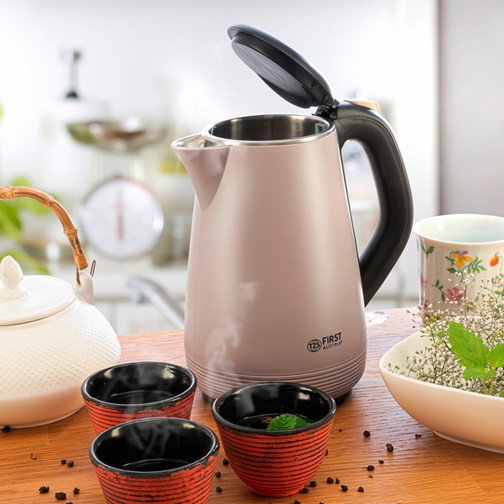 Електрочайник First FA-5407-4-CR 1 л кремовый Киев - изображение 2