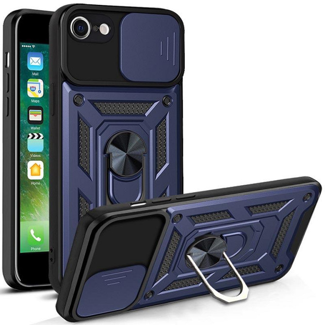 Чехол Ummi Camshield Serge Ring для Apple iPhone 7 / 8 / SE (2020) (4.7") Херсон - зображення 1
