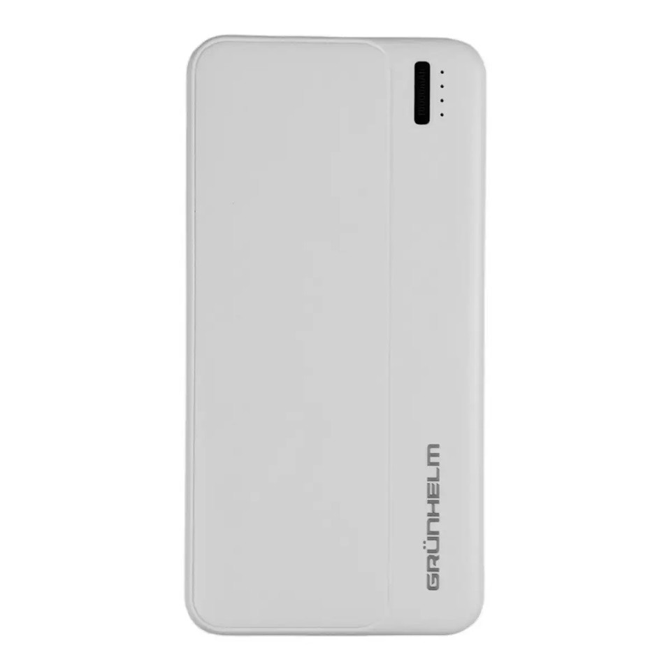 Повербанк Power bank Grunhelm GP-10W 10000 mAh белый Киев - изображение 1