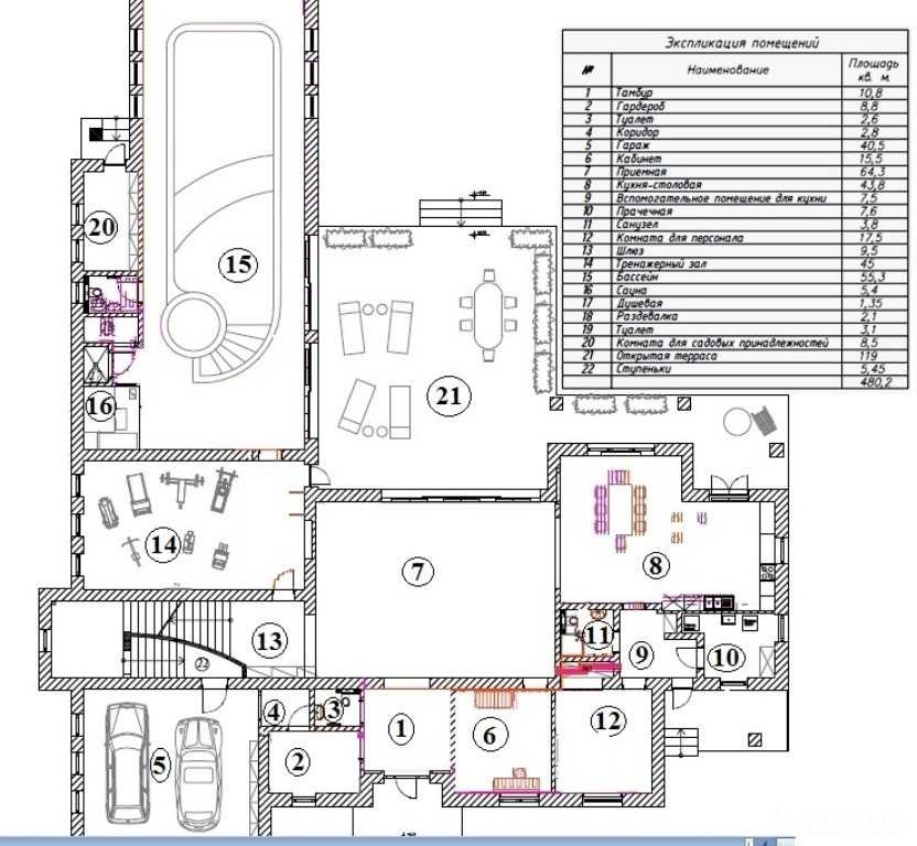 долгосрочная аренда 8-к коттедж Бориспольский, Вишенки, 100000 грн./мес.  - зображення 5