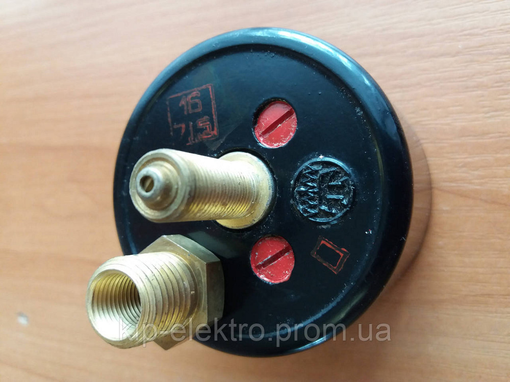 Манометр авиационный МА-100 (МА, МА100, МА 100) - осевой штуцер (ОШ) Київ - зображення 2