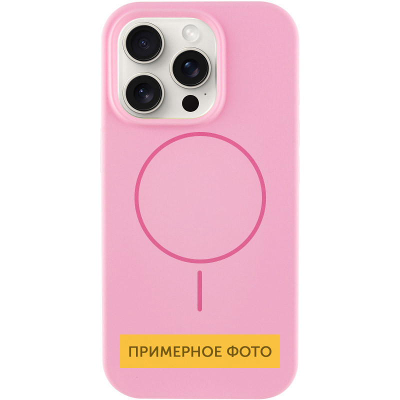 Чехол Silicone Case Full Protective (AA) NO LOGO with MagSafe для Apple iPhone 15 (6.1") Херсон - зображення 1