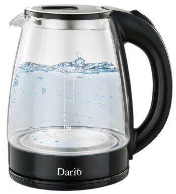 Електрочайник 1,8 л Dario DR-1802-Black Київ - зображення 1