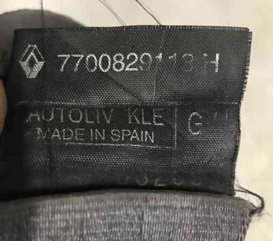 Бу ремень безопасности передний левый Renault Laguna 1, 7700829113 Кропивницкий