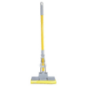 Швабра с отжимом ТМ Мій Дім Standard Double Mop серо-желтая Київ