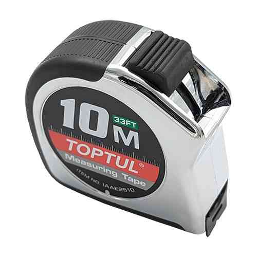 Рулетка профессиональная 10м*25мм TOPTUL IAAE2510 Харьков