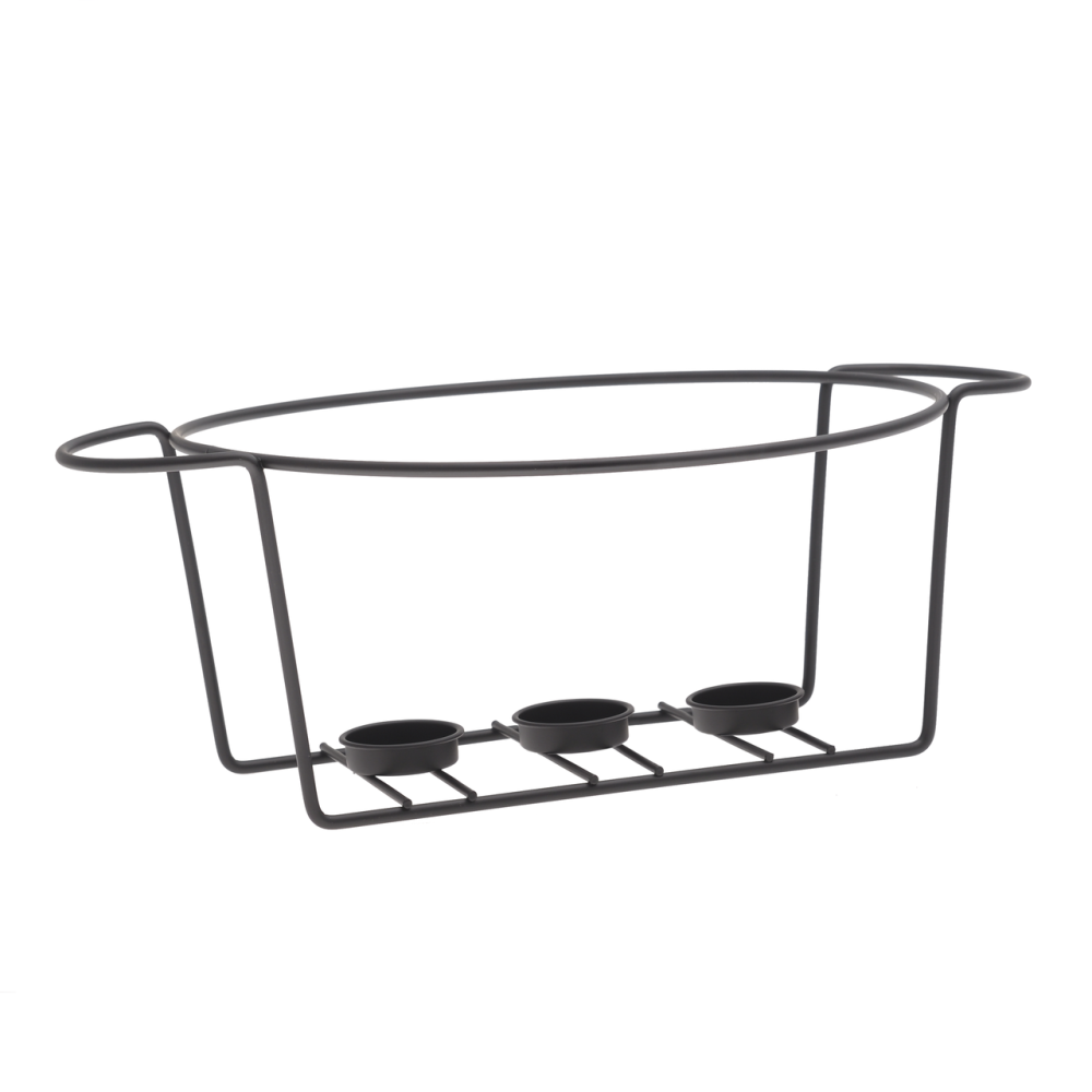 Мармит Kamille круглый с подставкой 3,5 л черный KM 6427 Одеса - зображення 11