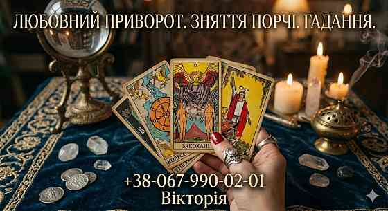 Ворожіння в Києві. Зняття порчі. Любовний приворот. Київ