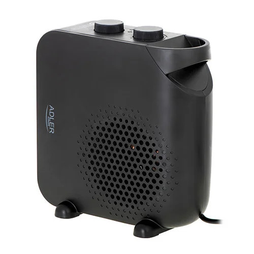 Тепловентилятор Adler AD-7725-BlaСk 2000 Вт черный Київ - зображення 1