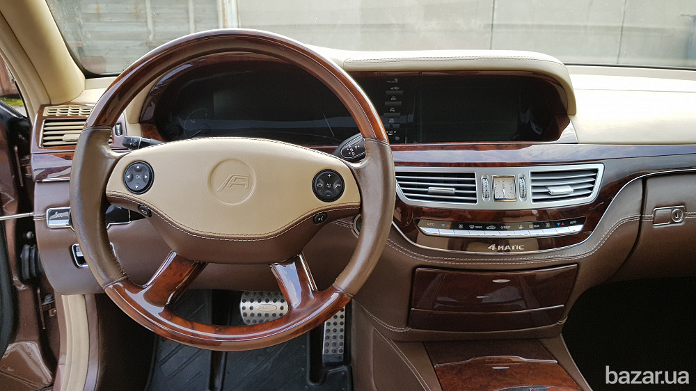 Продажа MERCEDES-BENZ S 550 V8 4MATIC LANG (W221), 2007 г., 337000 км., коричневый, A.R.T. TUNING (К Киев - изображение 11