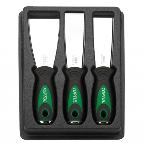 Набор скребков для кузовных работ 3ед. TOPTUL JGAT0302 Харків - зображення 1